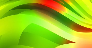 Renkli gradyan ile soyut arkaplan. Çizgili çizgili canlı duvar kâğıdı. Modern hareketin akışkan 2d çizimi.