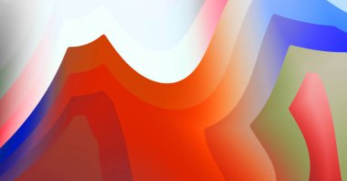 Sıvı renkli gradyanı olan soyut bir arkaplan. Modern kentsel grafiğin 2D çizimi. Graffiti tasarımı duvar kağıdına ilham verdi.