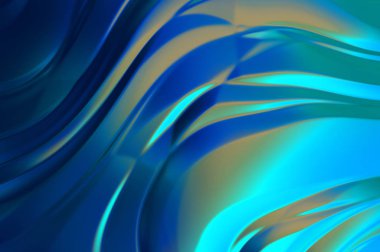 Soyut arkaplan. Renkli dalgalı tasarım duvar kâğıdı. Grafik illüstrasyon.