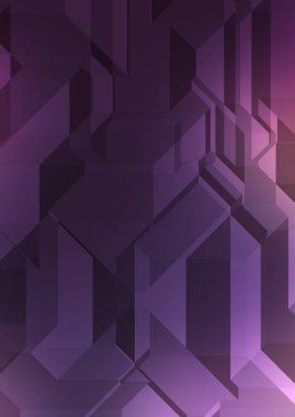 Çokgen arka plan. Geometrik tasarımlı renkli duvar kağıtları. Dijital 3d illüstrasyon.