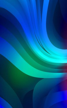 Renkli gradyan ile soyut arkaplan. Çizgili çizgili canlı duvar kâğıdı. Modern hareketin akışkan 2d çizimi.