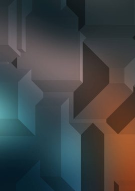 Çokgen arka plan. Geometrik tasarımlı renkli duvar kağıtları. Dijital 3d illüstrasyon.