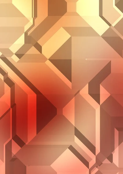 Polygonal background. Colorful wallpaper with geometric design. Digital 3d illustration.