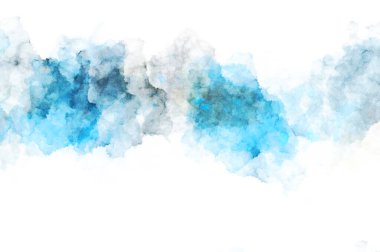 Suluboya arka planda lekeler ve lekelerle boyanmış. Fırça darbesi ile boyanmış. 2d Görüntü.