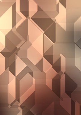 Çokgen arka plan. Geometrik tasarımlı renkli duvar kağıtları. Dijital 3d illüstrasyon.