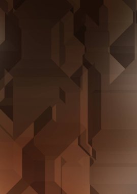 Çokgen arka plan. Geometrik tasarımlı renkli duvar kağıtları. Dijital 3d illüstrasyon.