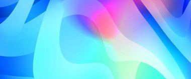 Renkli gradyan ile soyut arkaplan. Çizgili çizgili canlı duvar kâğıdı. Modern hareketin akışkan 2d çizimi.