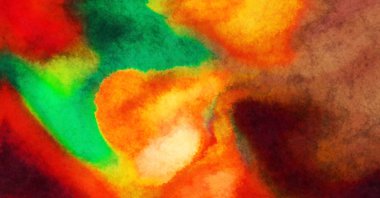 Suluboya arka plan. Soyut Illustration duvar kağıdı. Fırça darbesi ile boyanmış. 2d Görüntü.