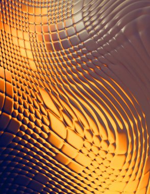 Soyut arkaplan. Renkli dalgalı tasarım duvar kağıdı. yaratıcı grafik 2D çizim. Dinamik şekilli modaya uygun sıvı örtüsü.