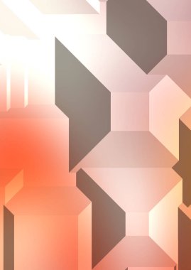 Çokgen arka plan. Geometrik tasarımlı renkli duvar kağıtları. Dijital 3d illüstrasyon.