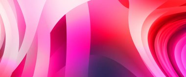 Renkli gradyan ile soyut arkaplan. Çizgili çizgili canlı duvar kâğıdı. Modern hareketin akışkan 2d çizimi.