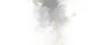 Beyaz arkaplanda soyut renkli suluboya. Dijital resim.