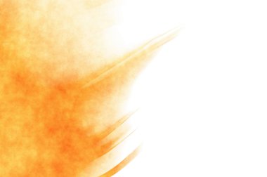 Beyaz arkaplanda soyut renkli suluboya. Dijital resim.