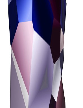 Soyut arkaplan. Üçgen 3d illüstrasyon çokgen sanat modeli tarzı. Geleceğin grafik geometrik tasarımı. Geometri dokusu fütürist dekorasyon. Moda ve canlı modern şablon