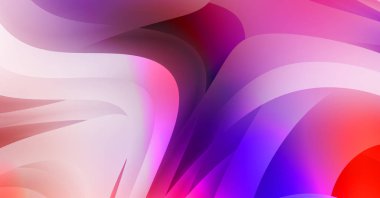 Renkli gradyan ile soyut arkaplan. Çizgili çizgili canlı duvar kâğıdı. Modern hareketin akışkan 2d çizimi.
