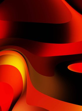 sıvı soyut arkaplan ve renkli gradyan. Modern hareketin 2d illüstrasyonu.