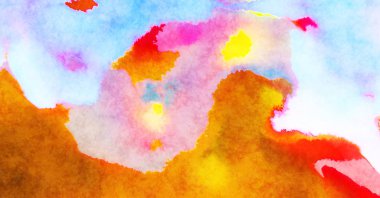 Suluboya arka plan. Soyut Illustration duvar kağıdı. Fırça darbesi ile boyanmış. 2d Görüntü.