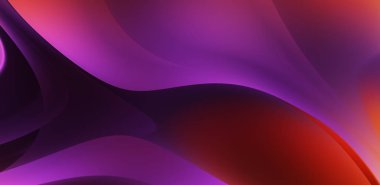 sıvı soyut arkaplan ve renkli gradyan. Modern hareketin 2d illüstrasyonu.