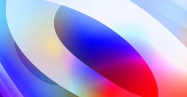 Renkli gradyan ile soyut arkaplan. Çizgili çizgili canlı duvar kâğıdı. Modern hareketin akışkan 2d çizimi.