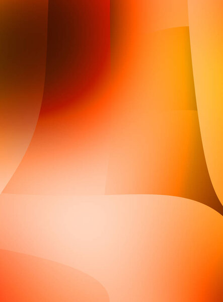 Abstract background with colorful gradient. Vibrant graphic wallpaper with stripes design. Fluid 2D illustration of modern movement.