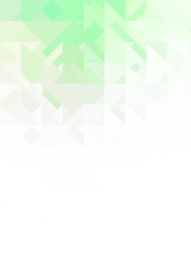 Beyaz arkaplanda kesişen şekiller dizaynı. Soyut minimalist duvar kağıdı. Renkli geometrik şablon.