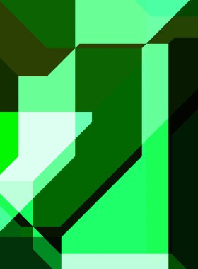 Renkli ve canlı geometrik şekiller katmanları var. Bir teknoloji planının dijital illüstrasyonu. Gelecekçi tasarım şablonu.