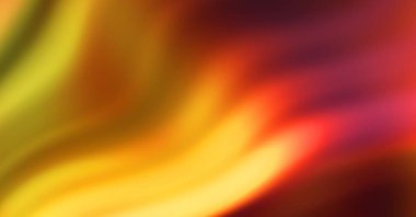 Kavisli çizgileri olan soyut bir arkaplan. Soyut ve gradyan renkte renkli çizimler. Çizgili desenli canlı dalga deseni.