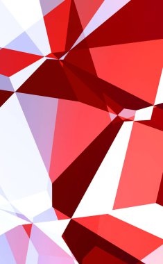 Çokgen arka plan. Soyut geometrik duvar kağıdı. Geometrik renkli şekiller.