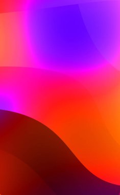 Renkli gradyan ile soyut arkaplan. Çizgili çizgili canlı duvar kâğıdı. Modern hareketin akışkan 2d çizimi.