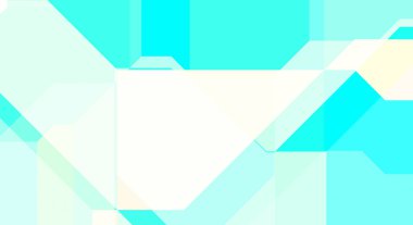 Renkli ve canlı geometrik şekiller katmanları var. Bir teknoloji planının dijital illüstrasyonu. Gelecekçi tasarım şablonu.