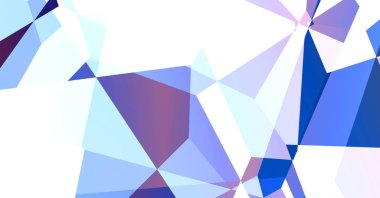 Çokgen arka plan. Soyut geometrik duvar kağıdı. Geometrik renkli şekiller.