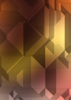 Çokgen arka plan. Geometrik tasarımlı renkli duvar kağıtları. Dijital 3d illüstrasyon.