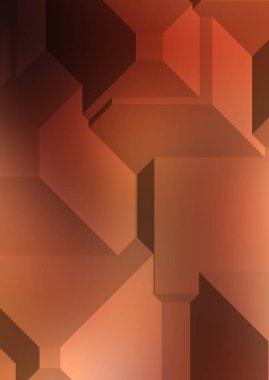 Çokgen arka plan. Geometrik tasarımlı renkli duvar kağıtları. Dijital 3d illüstrasyon.