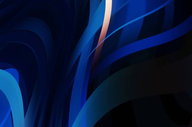 sıvı soyut arkaplan ve renkli gradyan. Modern hareketin 2d illüstrasyonu.