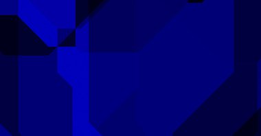 Renkli ve canlı geometrik şekiller katmanları var. Bir teknoloji planının dijital illüstrasyonu. Gelecekçi tasarım şablonu.