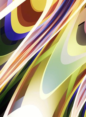 sıvı soyut arkaplan ve renkli gradyan. Modern hareketin 2d illüstrasyonu.