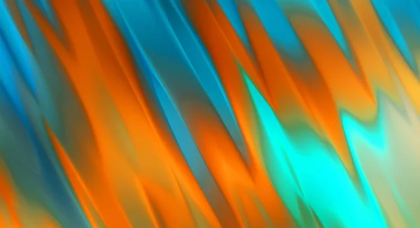 Cool Background Vibrant Waves Color Illustration Wavy Motion Swirly Colorful — Stock Photo, Image