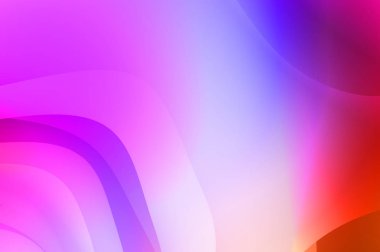 Renkli gradyan ile soyut arkaplan. Çizgili çizgili canlı duvar kâğıdı. Modern hareketin akışkan 2d çizimi.