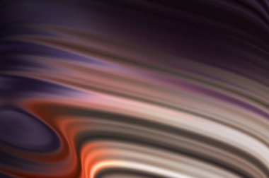 Kavisli çizgileri olan soyut bir arkaplan. Soyut ve gradyan renkte renkli çizimler. Çizgili desenli canlı dalga deseni.