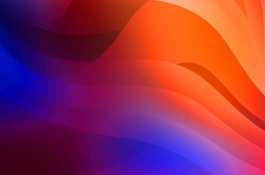 Renkli gradyan ile soyut arkaplan. Çizgili çizgili canlı duvar kâğıdı. Modern hareketin akışkan 2d çizimi.