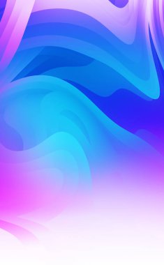 Dinamik trend basit akışkan renk gradyan soyut serin arka plan ve üst üste çizgi etkileri. Duvar kağıdı, afiş, arkaplan, kart, kitap, broşür, web sitesi. 2d illüstrasyon