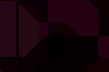 Renkli ve canlı geometrik şekiller katmanları var. Bir teknoloji planının dijital illüstrasyonu. Gelecekçi tasarım şablonu.