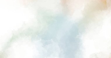 Suluboya arka planda lekeler ve lekelerle boyanmış. Fırça darbesi ile boyanmış. 2d Görüntü.