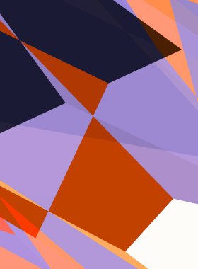 Dinamik bileşime sahip minimalist düz stil içinde modayı takip eden geometrik soyut arkaplan. 