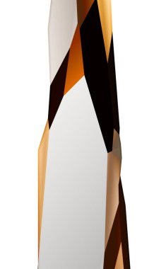 Soyut arkaplan. Üçgen 3d illüstrasyon çokgen sanat modeli tarzı. Geleceğin grafik geometrik tasarımı. Geometri dokusu fütürist dekorasyon. Moda ve canlı modern şablon