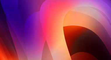 Renkli gradyan ile soyut arkaplan. Çizgili çizgili canlı duvar kâğıdı. Modern hareketin akışkan 2d çizimi.