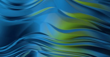 Soyut arkaplan. Renkli dalgalı tasarım duvar kâğıdı. Grafik illüstrasyon.