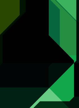 Renkli ve canlı geometrik şekiller katmanları var. Bir teknoloji planının dijital illüstrasyonu. Gelecekçi tasarım şablonu.