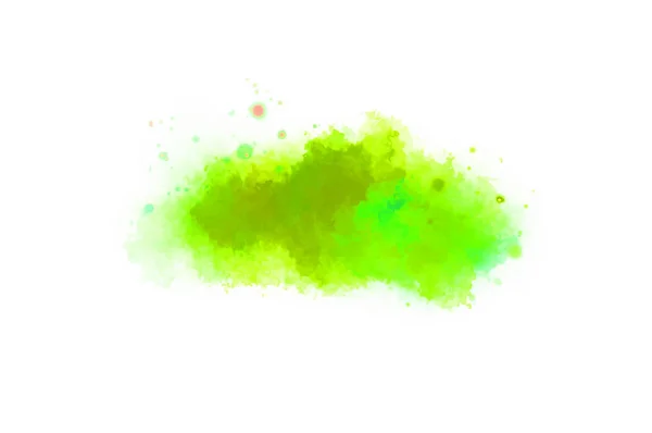 Aquarela Pintada Fundo Com Manchas Salpicos Pincel Pincelado Pintura Ilustração — Fotografia de Stock