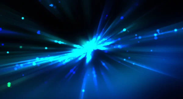 Uma Explosão Dinâmica Luz Fundo Brilhante Bonito Luzes Coloridas Exibição — Fotografia de Stock